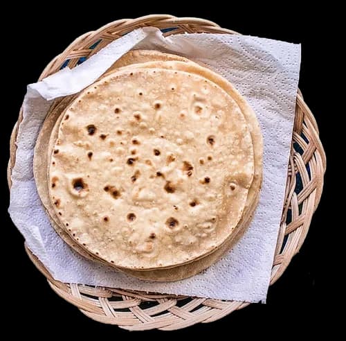 Bulk Order of Whole Wheat Roti (10)