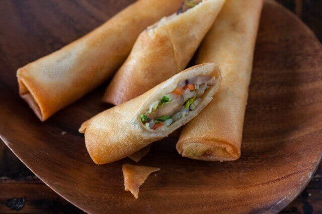 Vegetable Spring Rolls (4)