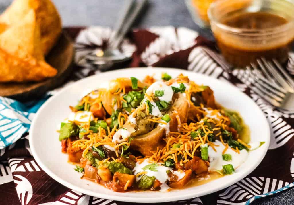 Samosa Chaat