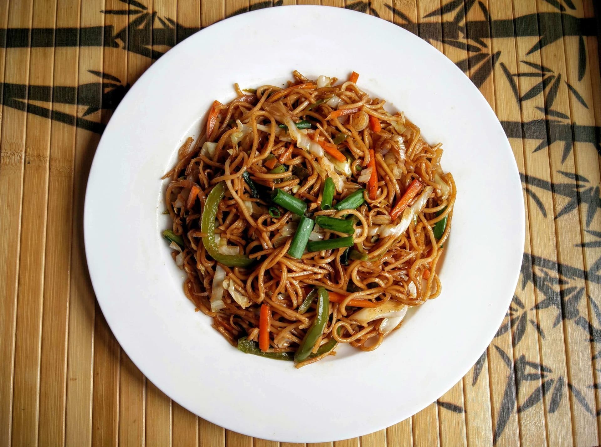 Vegetable Hakka Noodels